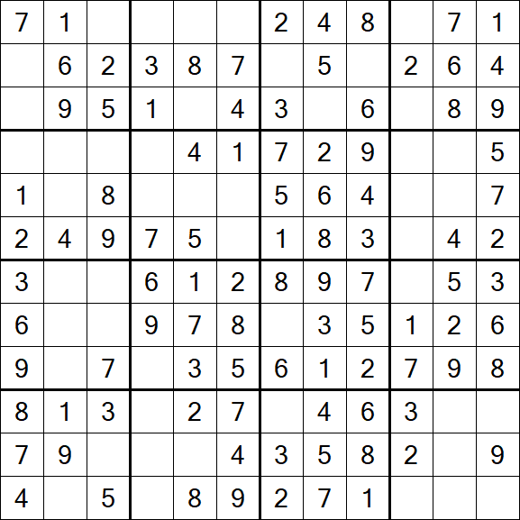 Butterfly Sudoku - Easy