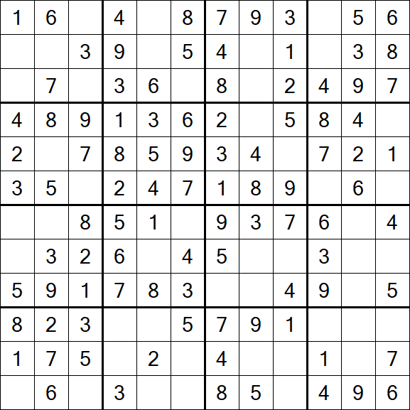 Butterfly Sudoku - Easy