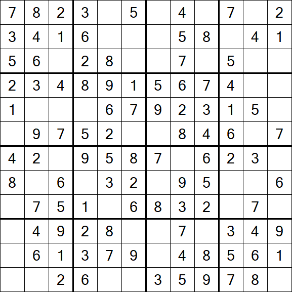 Butterfly Sudoku - Einfach