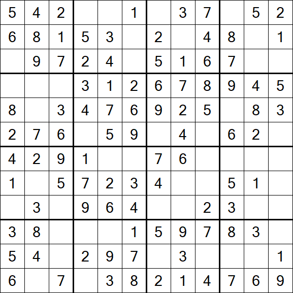 Butterfly Sudoku - Einfach