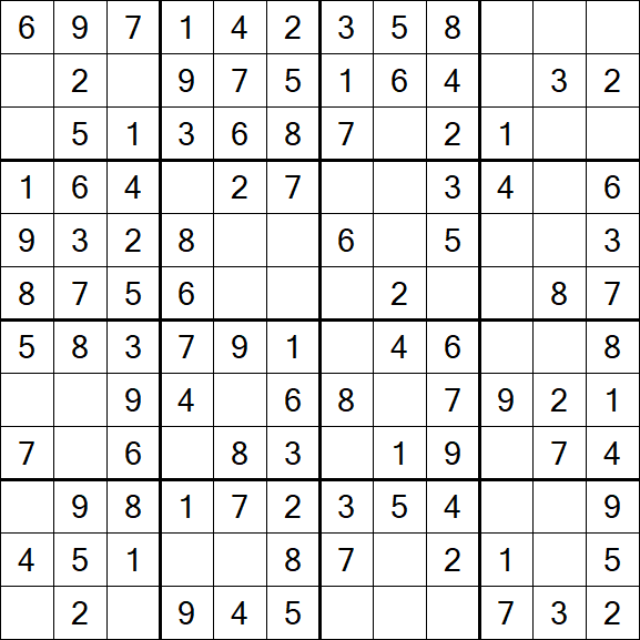Butterfly Sudoku - Einfach