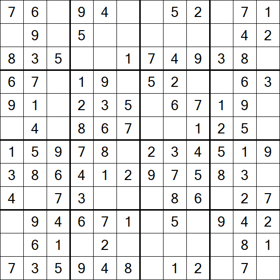 Butterfly Sudoku - Fácil