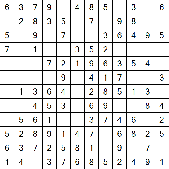 Butterfly Sudoku - Fácil