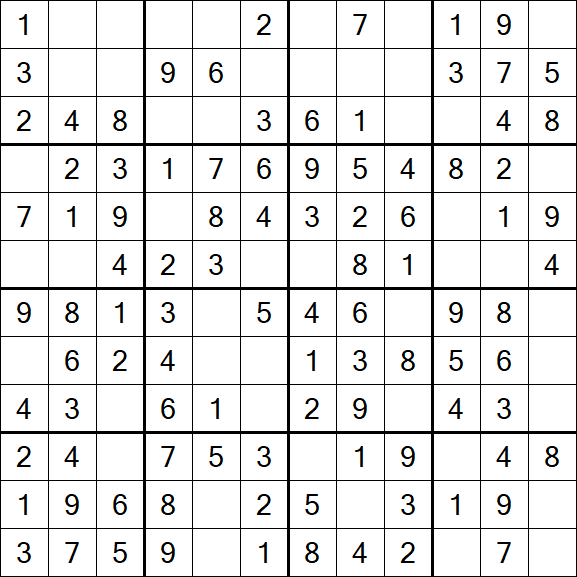 Butterfly Sudoku - Fácil