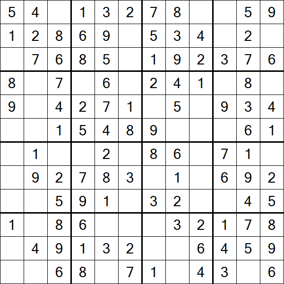 Butterfly Sudoku - Fácil