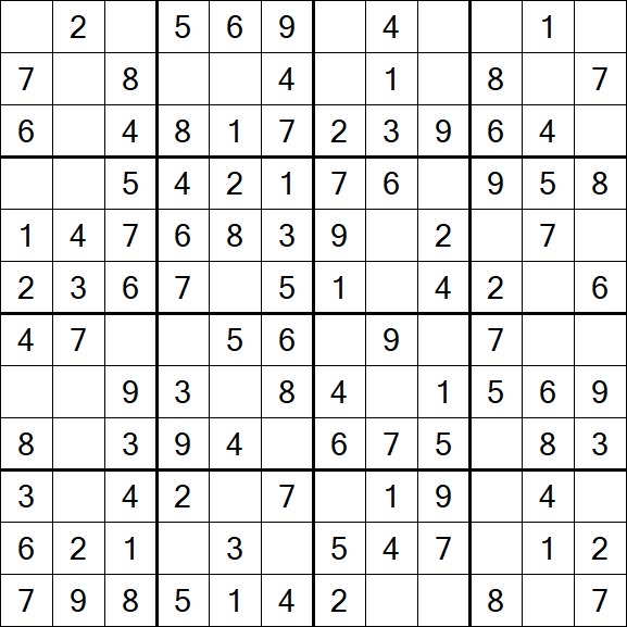 Butterfly Sudoku - Fácil