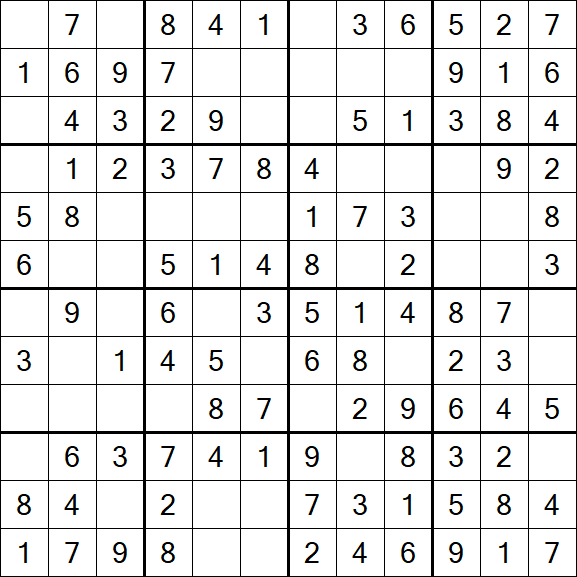 Butterfly Sudoku - Fácil
