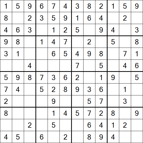 Butterfly Sudoku - Fácil