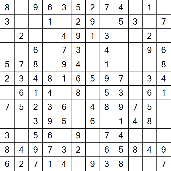 Butterfly Sudoku - Fácil