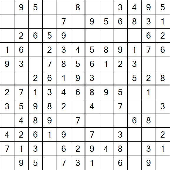 Butterfly Sudoku - Fácil