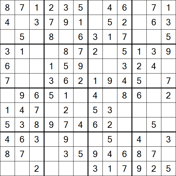 Butterfly Sudoku - Einfach