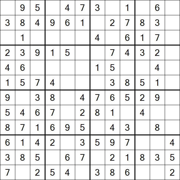 Butterfly Sudoku - Einfach