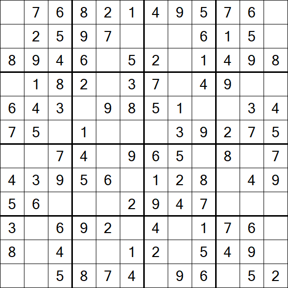 Butterfly Sudoku - Einfach
