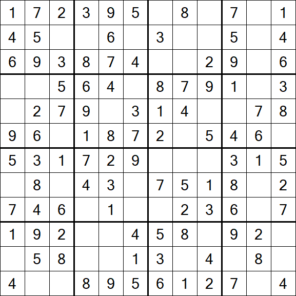 Butterfly Sudoku - Einfach