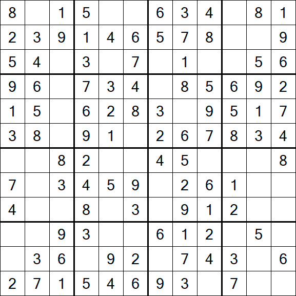 Butterfly Sudoku - Fácil