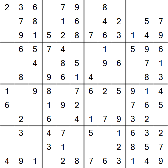Butterfly Sudoku - Einfach