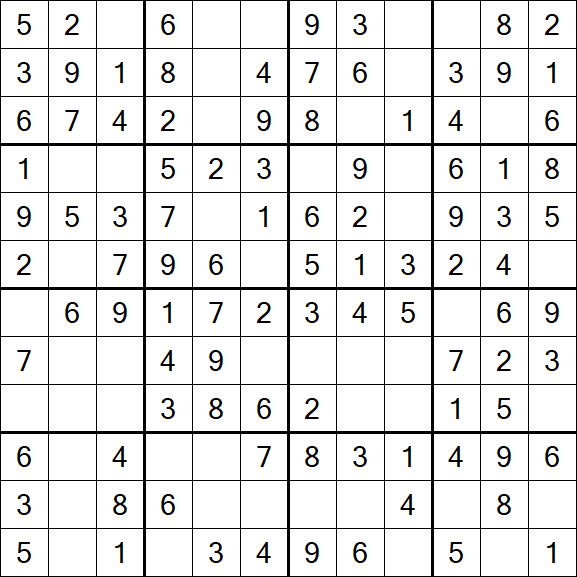 Butterfly Sudoku - Fácil