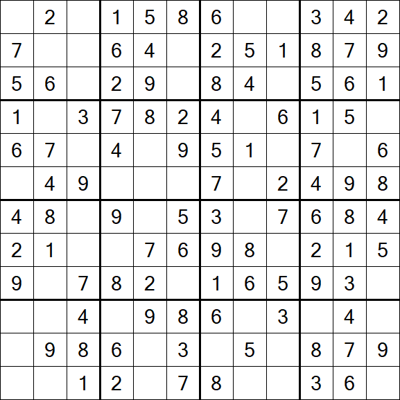 Butterfly Sudoku - Einfach