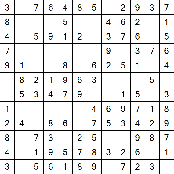 Butterfly Sudoku - Einfach