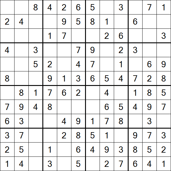 Butterfly Sudoku - Einfach