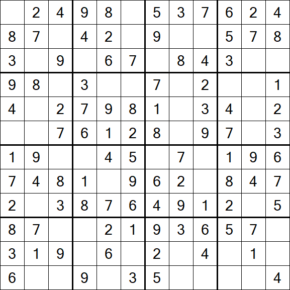 Butterfly Sudoku - Einfach