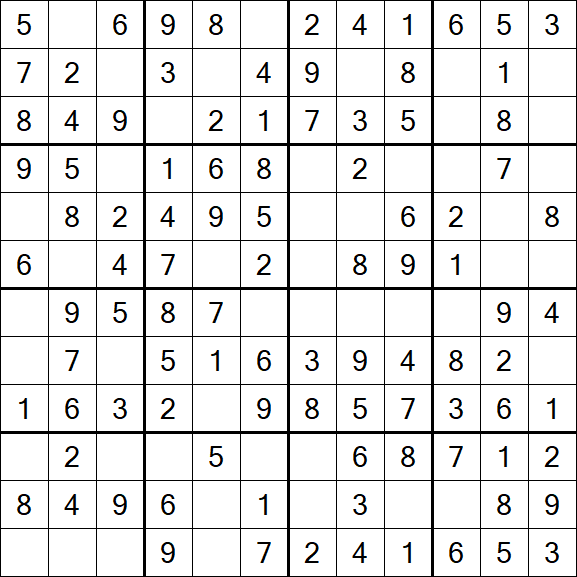 Butterfly Sudoku - Einfach