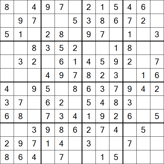 Butterfly Sudoku - Einfach