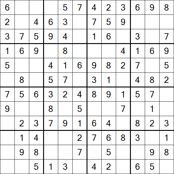 Butterfly Sudoku - Einfach