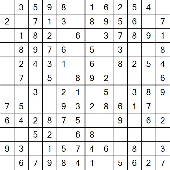 Butterfly Sudoku - Einfach