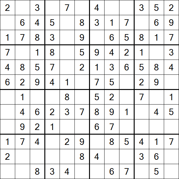 Butterfly Sudoku - Fácil