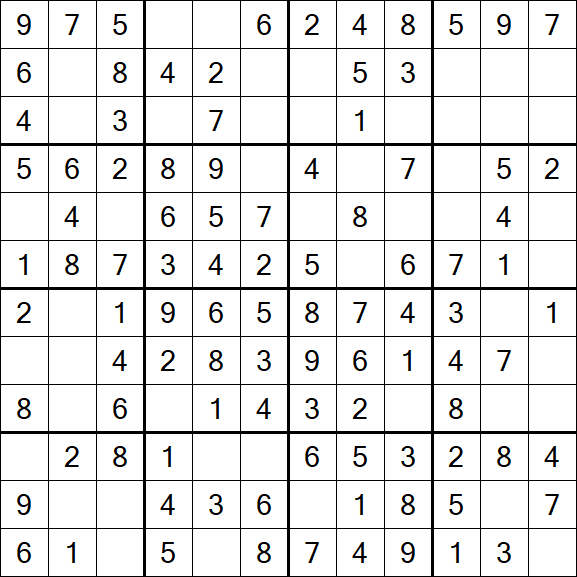 Butterfly Sudoku - Einfach