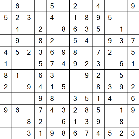 Butterfly Sudoku - Einfach