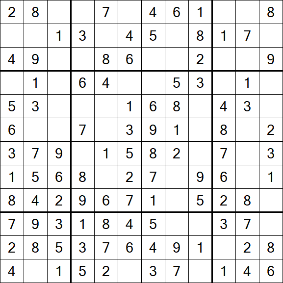 Butterfly Sudoku - Einfach