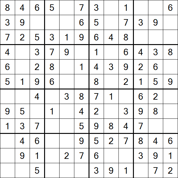 Butterfly Sudoku - Einfach