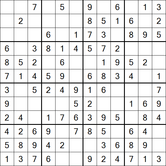 Butterfly Sudoku - Einfach