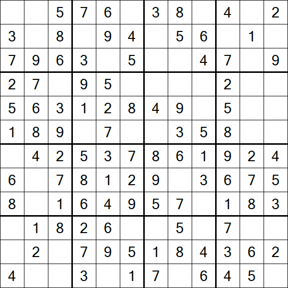 Butterfly Sudoku - Einfach