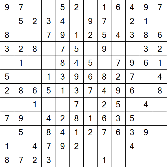 Butterfly Sudoku - Easy