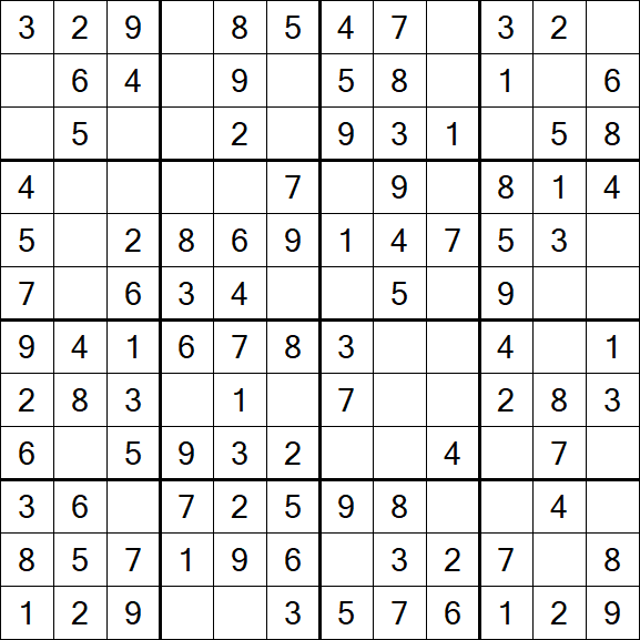 Butterfly Sudoku - Easy
