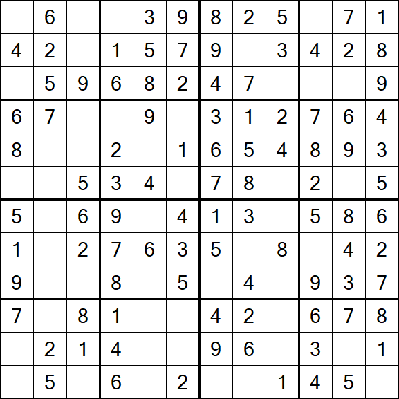 Butterfly Sudoku - Easy