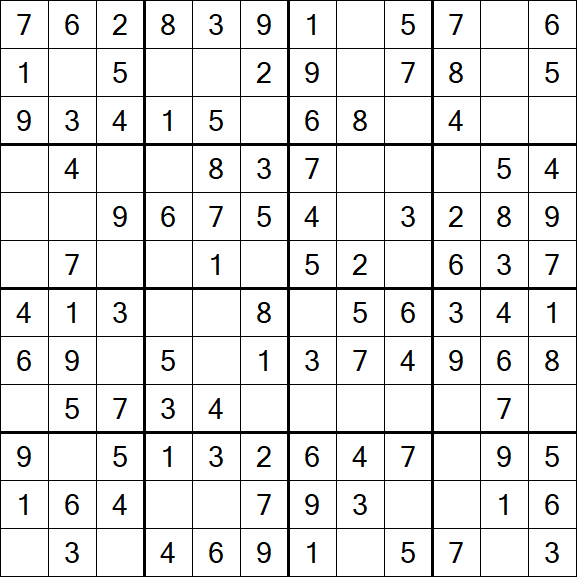 Butterfly Sudoku - Easy