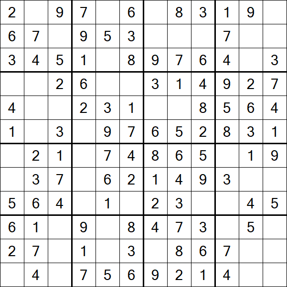 Butterfly Sudoku - Fácil