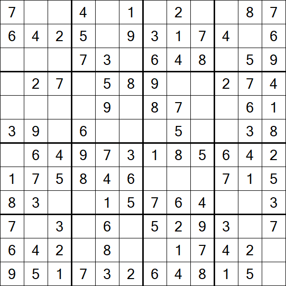 Butterfly Sudoku - Fácil