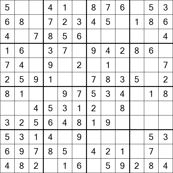 Butterfly Sudoku - Fácil