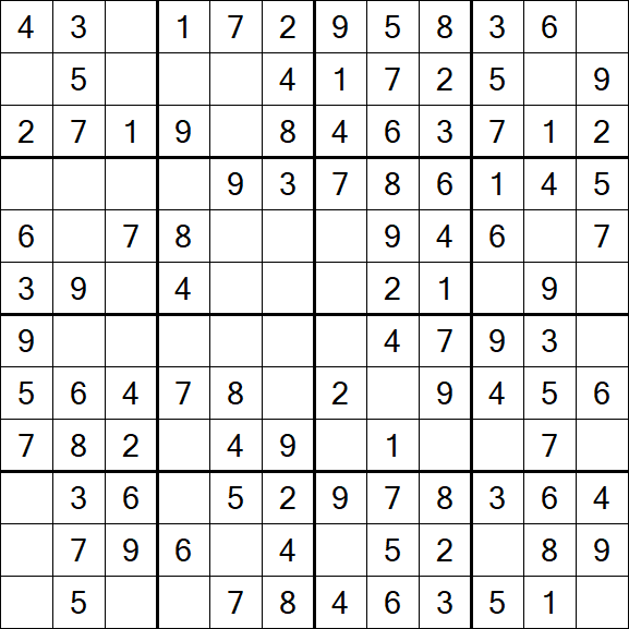 Butterfly Sudoku - Fácil