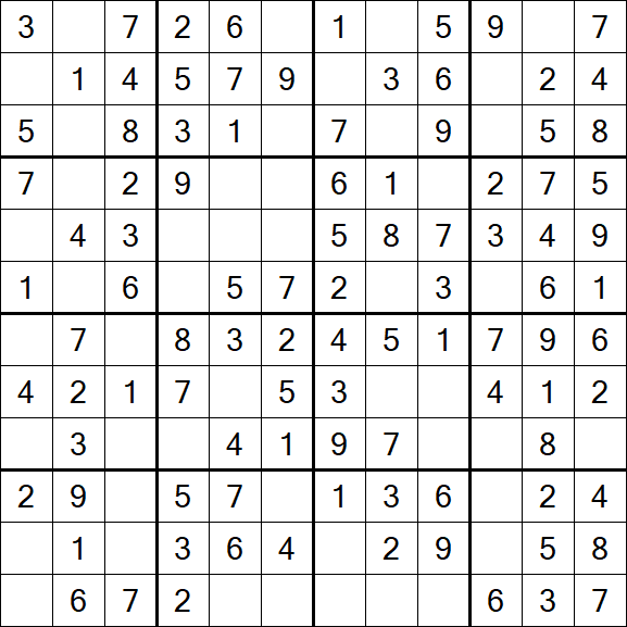 Butterfly Sudoku - Fácil