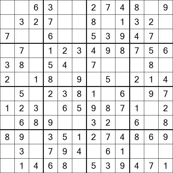 Butterfly Sudoku - Fácil