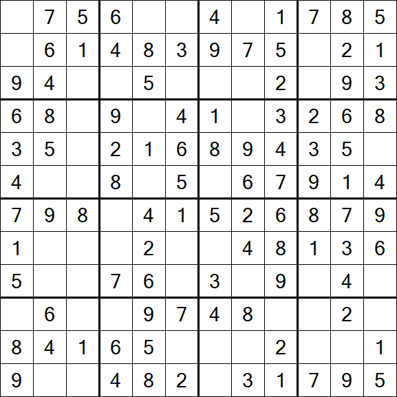 Butterfly Sudoku - Fácil