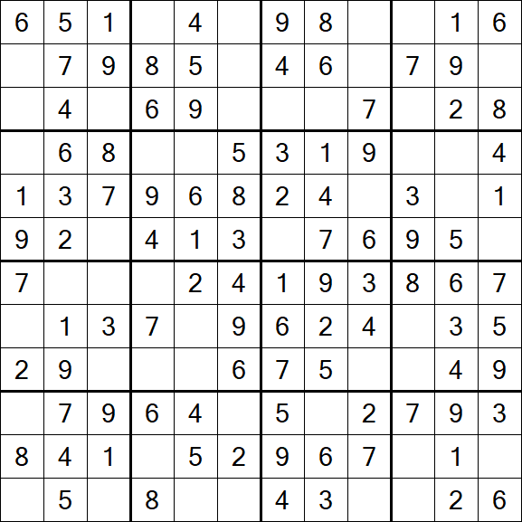 Butterfly Sudoku - Fácil