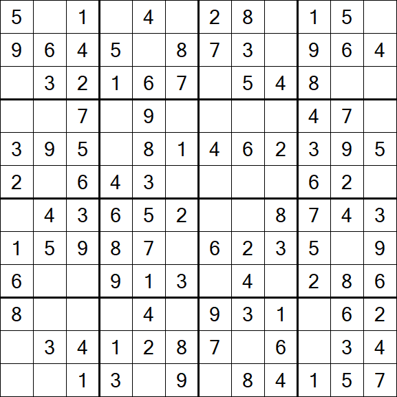 Butterfly Sudoku - Easy