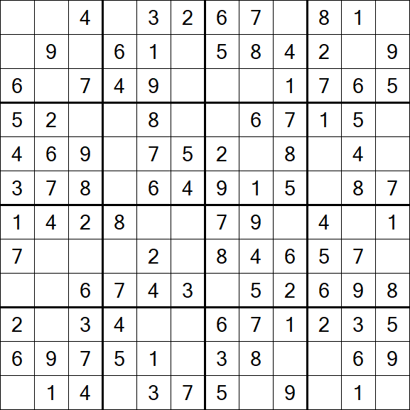 Butterfly Sudoku - Fácil